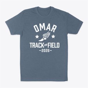 Omar Junior High School Track and Field Classic Dad T-Shirt