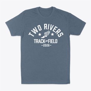 Two Rivers High School Track and Field Classic Dad T-Shirt