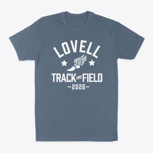 Lovell Elementary School Track and Field Classic Dad T-Shirt