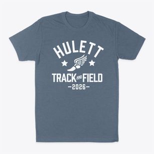 Hulett High School Track and Field Classic Dad T-Shirt