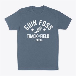 Guin Foss Elementary School Track and Field Classic Dad T-Shirt