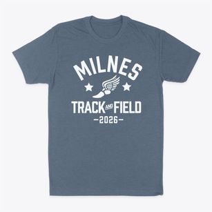 Milnes Elementary School Track and Field Classic Dad T-Shirt