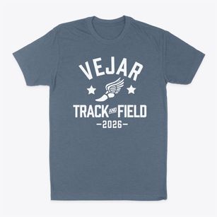 Vejar Elementary School Track and Field Classic Dad T-Shirt