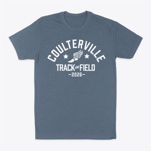 Coulterville High School Track and Field Classic Dad T-Shirt