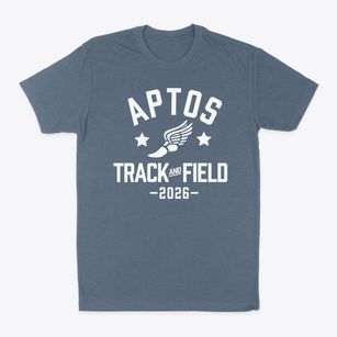 Aptos Middle School Track and Field Classic Dad T-Shirt