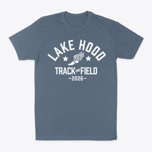 Lake Hood Elementary School Track and Field Classic Dad T-Shirt