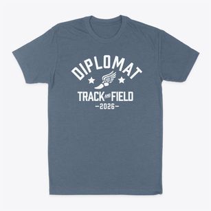 Diplomat Middle School Track and Field Classic Dad T-Shirt