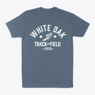 White Oak Elementary School Track and Field Classic Dad T-Shirt