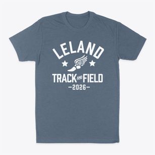 Leland High School Track and Field Classic Dad T-Shirt