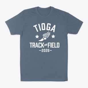 Tioga Elementary School Track and Field Classic Dad T-Shirt