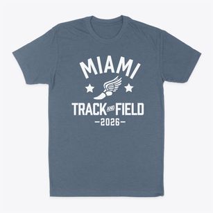 Miami Middle School Track and Field Classic Dad T-Shirt