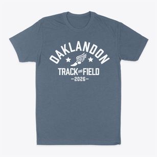 Oaklandon Elementary School Track and Field Classic Dad T-Shirt