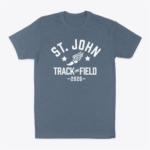 Saint John Elementary School Track and Field Classic Dad T-Shirt