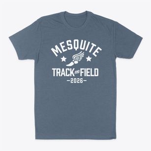 Mesquite Elementary School Track and Field Classic Dad T-Shirt