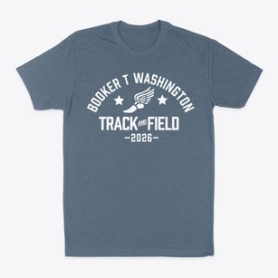 Booker T Washington Elementary School Track and Field Classic Dad T-Shirt