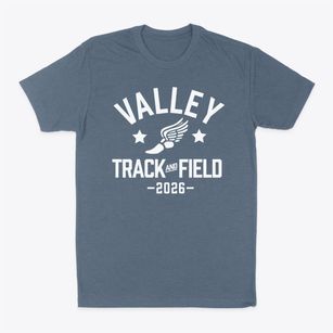 Valley High School Track and Field Classic Dad T-Shirt