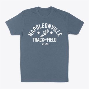 Napoleonville Middle School Track and Field Classic Dad T-Shirt