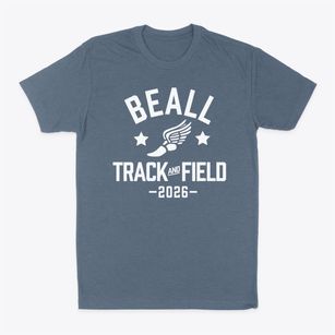 Beall High School Track and Field Classic Dad T-Shirt