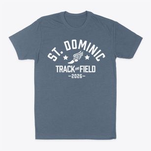 Saint Dominic School Track and Field Classic Dad T-Shirt