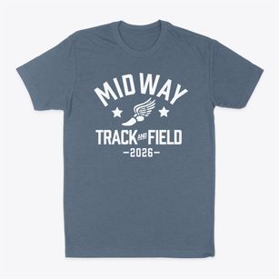 Midway Elementary Track and Field Classic Dad T-Shirt