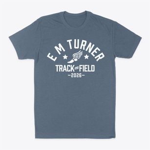E M Turner Primary School Track and Field Classic Dad T-Shirt