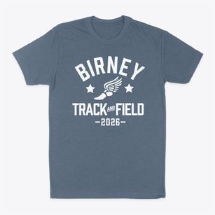 Birney Elementary School Track and Field Classic Dad T-Shirt