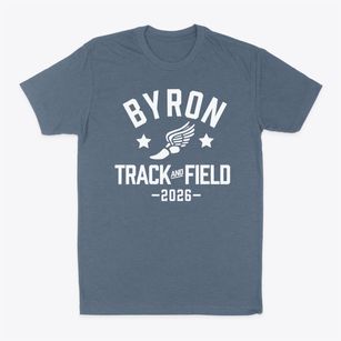 Byron High School Track and Field Classic Dad T-Shirt