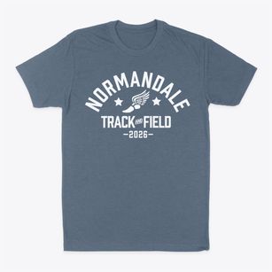 Normandale French Emersion School Track and Field Classic Dad T-Shirt