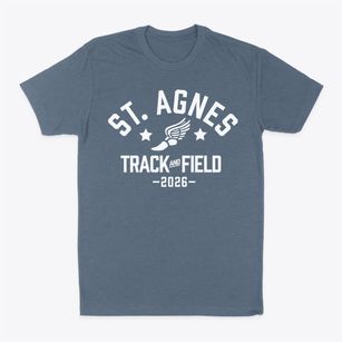 St. Agnes High School Track and Field Classic Dad T-Shirt