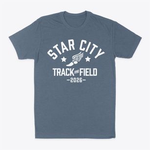 Star City Middle School Track and Field Classic Dad T-Shirt