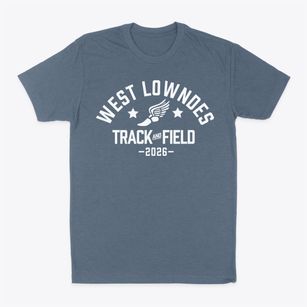 West Lowndes Middle School Track and Field Classic Dad T-Shirt