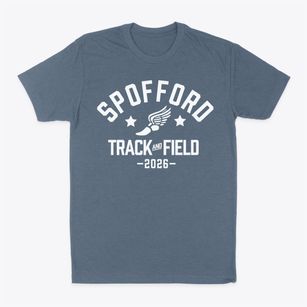 Spofford School Track and Field Classic Dad T-Shirt
