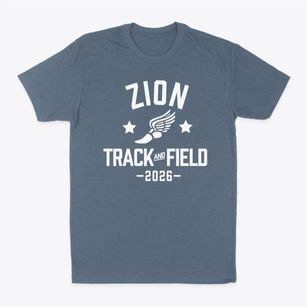 Zion Lutheran School Track and Field Classic Dad T-Shirt