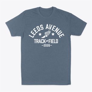 Leeds Avenue Elementary School Track and Field Classic Dad T-Shirt