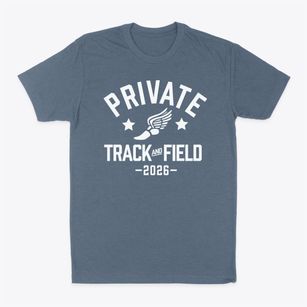 Private Nicholas Minue Elementary School Track and Field Classic Dad T-Shirt