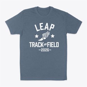 Leap Academy University Charter School Track and Field Classic Dad T-Shirt