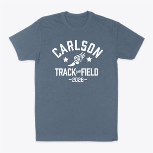Carlson Elementary School Track and Field Classic Dad T-Shirt