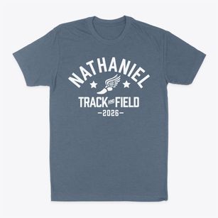Nathaniel Woodhull Elementary School Track and Field Classic Dad T-Shirt