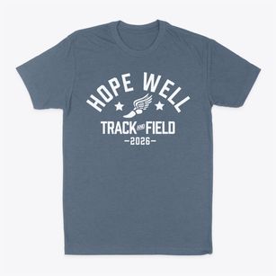 Hope Well Elementary School Track and Field Classic Dad T-Shirt