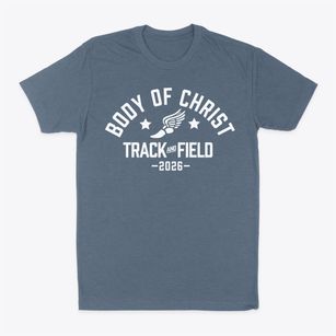 Body Of Christ Christian Academy Track and Field Classic Dad T-Shirt