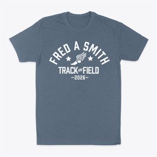 Fred A Smith Elementary School Track and Field Classic Dad T-Shirt