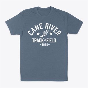 Cane River Middle School Track and Field Classic Dad T-Shirt