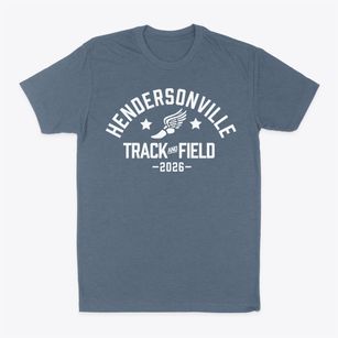 Hendersonville Elementary School Track and Field Classic Dad T-Shirt