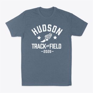 Hudson Elementary School Track and Field Classic Dad T-Shirt
