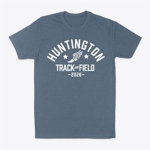 Huntington Elementary School Track and Field Classic Dad T-Shirt