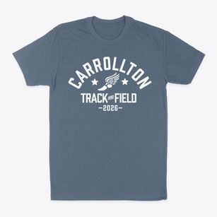 Carrollton High School Track and Field Classic Dad T-Shirt