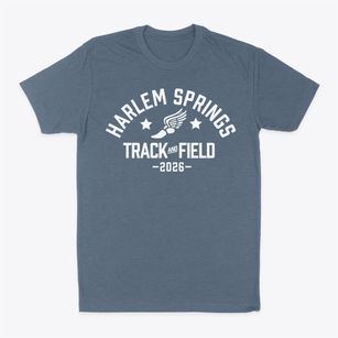 Harlem Springs Elementary School Track and Field Classic Dad T-Shirt