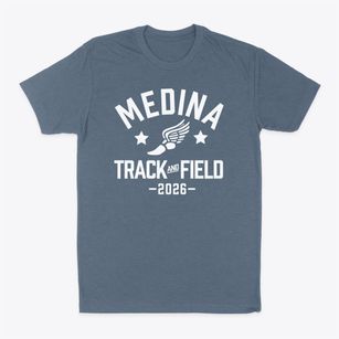 Medina Elementary School Track and Field Classic Dad T-Shirt