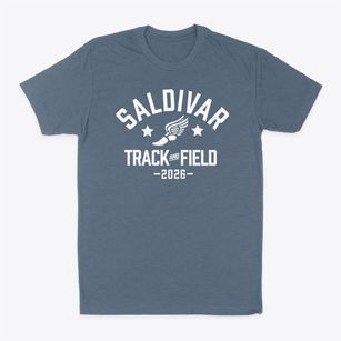 Saldivar Elementary School Track and Field Classic Dad T-Shirt