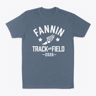 Fannin Elementary School Track and Field Classic Dad T-Shirt